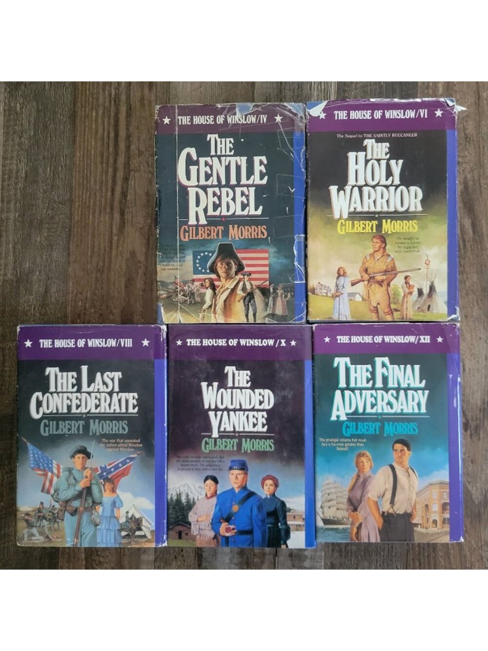 The House Of Winslow Book Series By Gilbert Morris Volumes 3-12 Vintage Hardcove